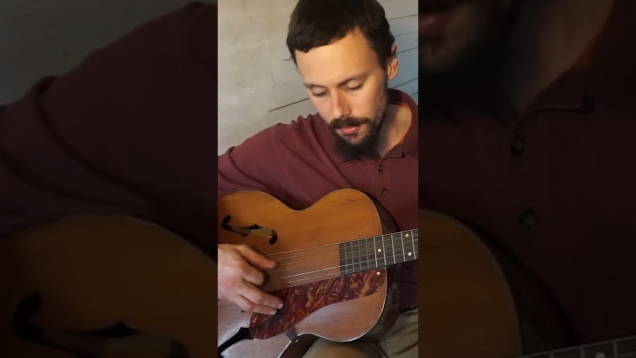  Hard Ain T It By Woody Guthrie 1940s Archtop Guitar