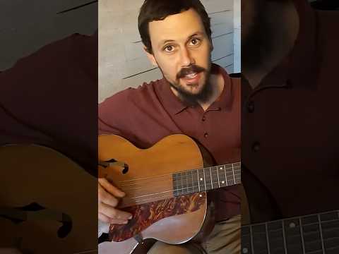 "Hard, Ain't it Hard" by Woody Guthrie (1940s Archtop Guitar)
