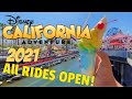 2021 DCA ALL RIDES NOW OPEN | DISNEY CALIFORNIA ADVENTURE PARK HOPPING | AVENGERS CAMPUS DETAILS