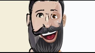 Indian Cartoon Character - Hansh the Indian Guru
