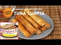 Tuna Lumpia Shanghai  a healthier Spring roll alternative Canned good recipe during quarantine