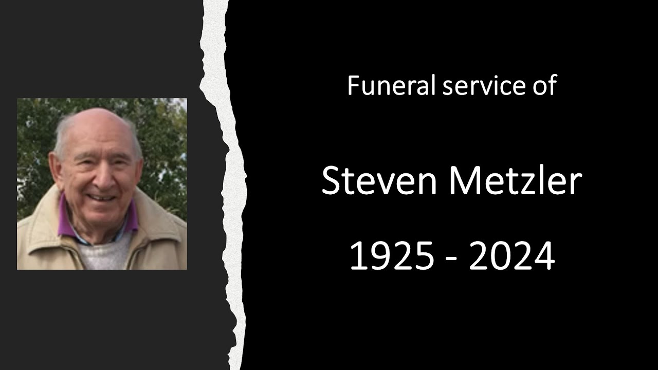 Metzig Funeral Funeral Service of Steven Metzler - YouTube