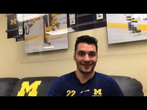 Ann Arbor native Niko Porikos on playing for Michigan - YouTube