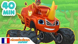 Blaze et les Monster Machines | 40 MINUTES des animaux les plus MIGNONS | Nick Jr. screenshot 3