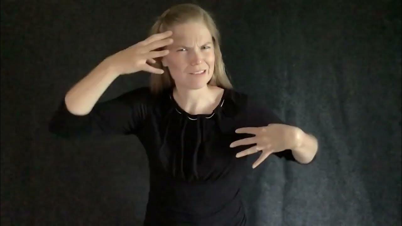 Why people sweat, for kids (ASL) YouTube