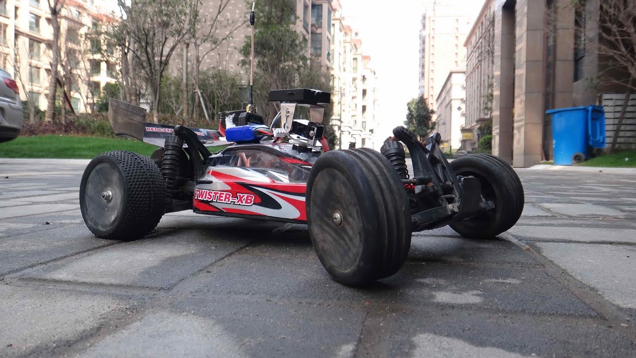 2WD RC Buggy with Devo F4 FPV System - YouTube