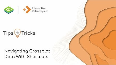 IP - Crossplot Shortcuts