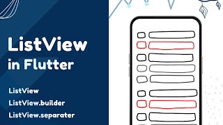 ListView | ListView.builder | ListView.separated in Flutter