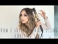 HOW I CURL MY HAIR! (using hot tools curling iron 1 1/4)