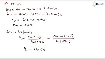1st numerical of floating car method - Traffic Engineering - Transportation Engineering - GATE