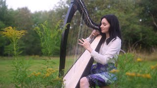 Video thumbnail of "What a Wonderful World  |  Louis Armstrong (Harp Cover)"