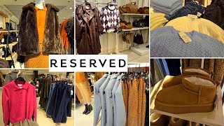картинка: НОВИНКИ в RESERVED🍂Утепляємось,Шерстяні Джемпери,Шуби,Шкіряні Тренчі. 
