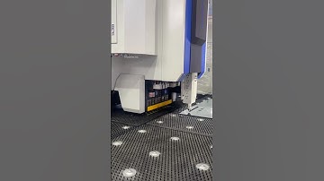 CNC punching machine - punching, hydraulic, tapping all-in-one machine #bendingmachine #panelbender