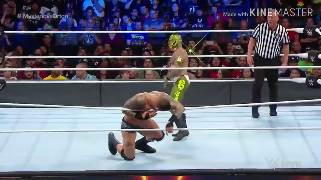 Rey Mysterio vs Randy Orton SmackDown live 28 Dec 2018 - YouTube