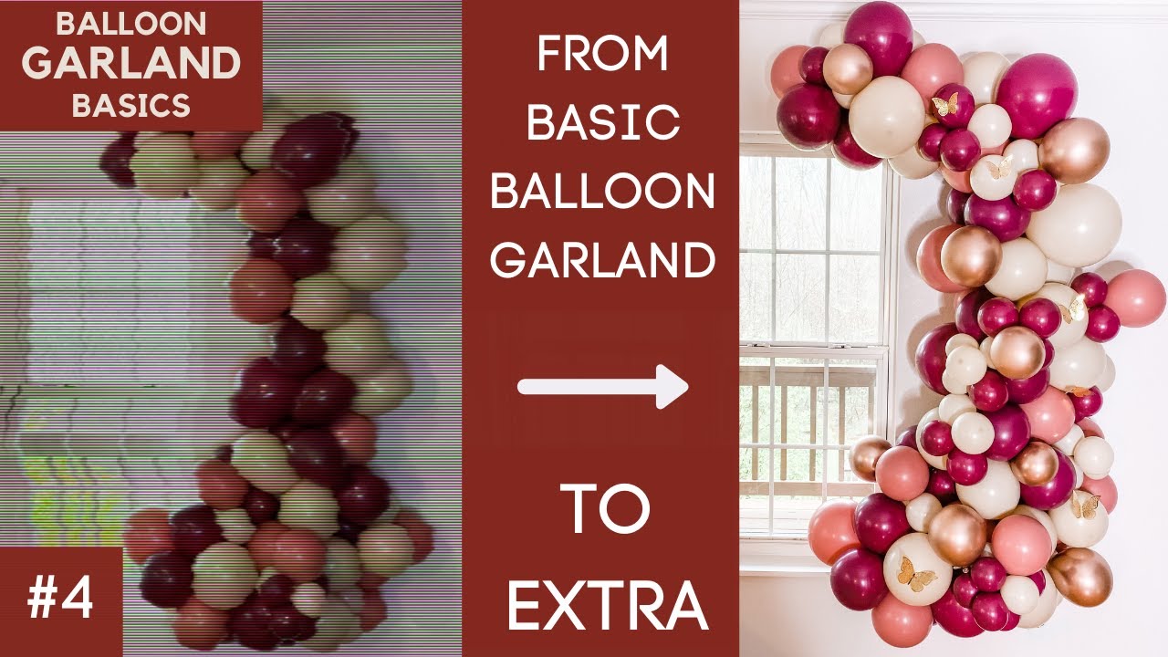 EVERYTHING You Need to Know About How to Make a Balloon Garland With Fishing  Line