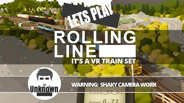 Lets play Rolling Line - The VR train set