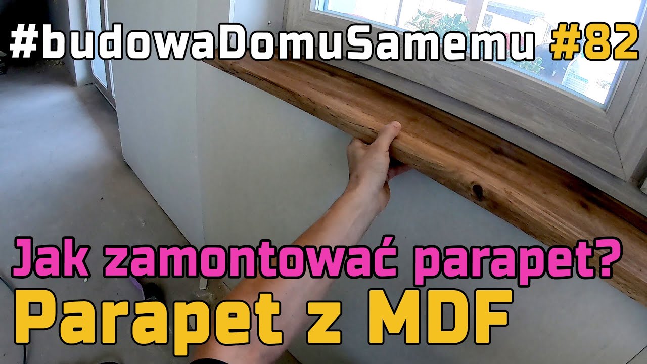 Jak Zamontowac Parapet Wewnetrzny Youtube