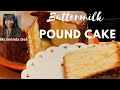 Old Fashioned Buttermilk Pound Cake with Old School Milk Icing