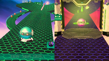 Turbo Rolling Balls 3D Gameplay Speedrun All Level- 21