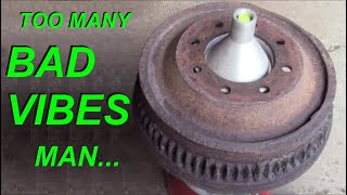 Balancing Brake Drums With Scrap Metal Jig