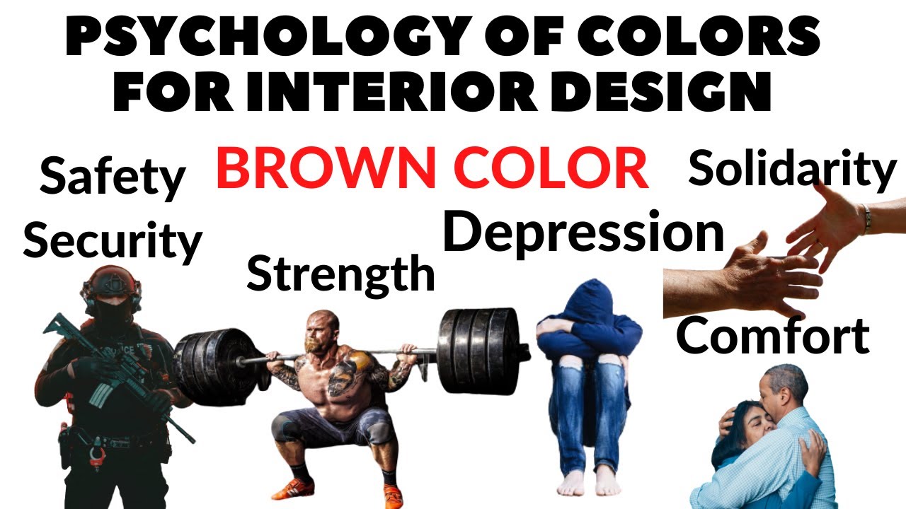 COLOR PSYCHOLOGY IN INTERIOR DESIGN BROWN COLOR PSYCHOLOGY (IN HINDI) YouTube
