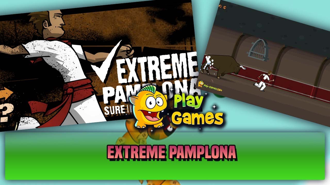 Extreme Pamplona 🐂 Jogue jogos de corrida online