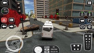 Bus Simulator 2K17 - Coach Bus Driving Parking 3D #2 | Android/iOS Gameplay screenshot 5
