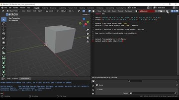 Add Cube In BLENDER Using PYTHON Script | Cube From List Of Vertices | Blender Python Tutorial