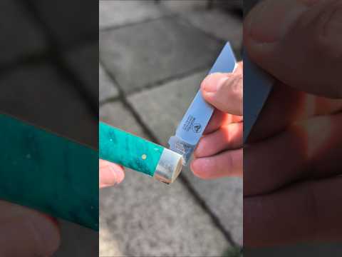 This Marble Teal Snap Will Make You Buy a Knife   