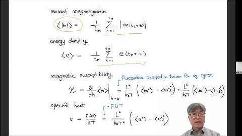 (9-3) 2D Ising model의  상전이 연구를 위해 계산할 것