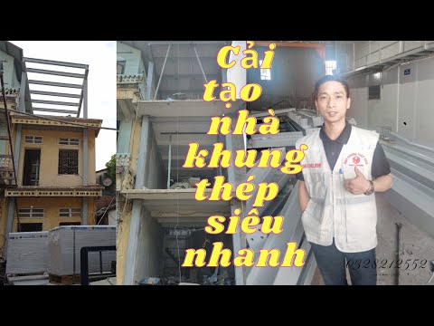 Vật Tư Phụ Gia Công Kết Cấu Thép - Hé lộ về gia công cải tạo nhà  kết cấu thép 3 tầng 1 tum độc nhất móng gạch tường chịu lực 2021