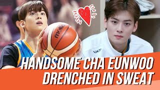 Cha Eunwoo Got Only Hotter When He Drenched in Sweat on SBS' 'Handsome Tigers'