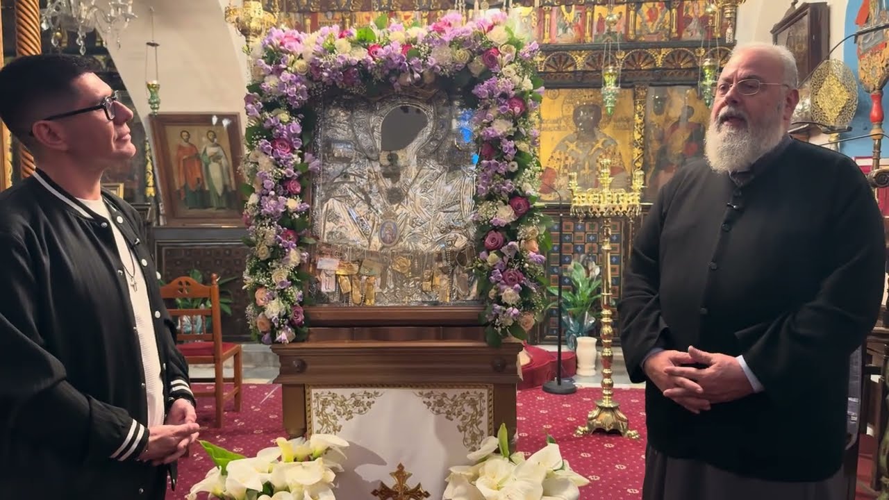 Παράκληση στην Παναγία για Παγκόσμια Ειρήνη από τον πάτερ Βασίλειο (Πανάχρα Μύκονος 2026)