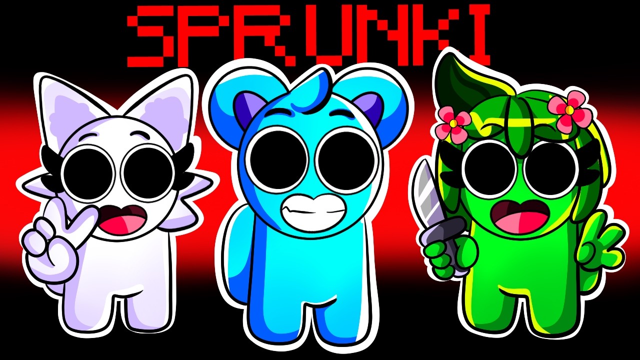 LOS SPRUNKI juegan AMONG US...