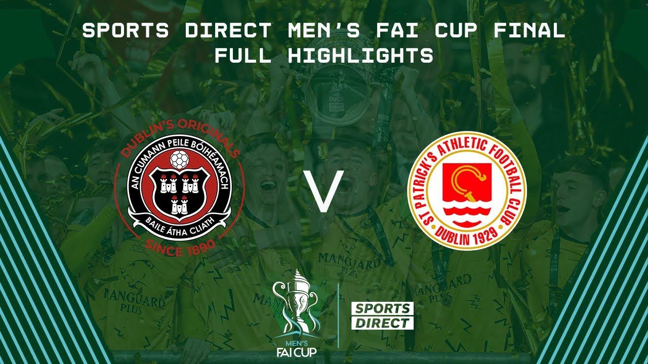 2023 Sports Direct Men's FAI Cup Final Bohemians 13 St Patrick’s