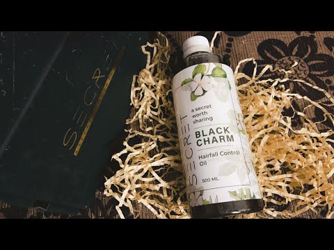 SECRET Black Charm hair oil with 100 natural ingredients  Reduces hair  fall  dandruff  Strengthens the hair root  200ml  JioMart