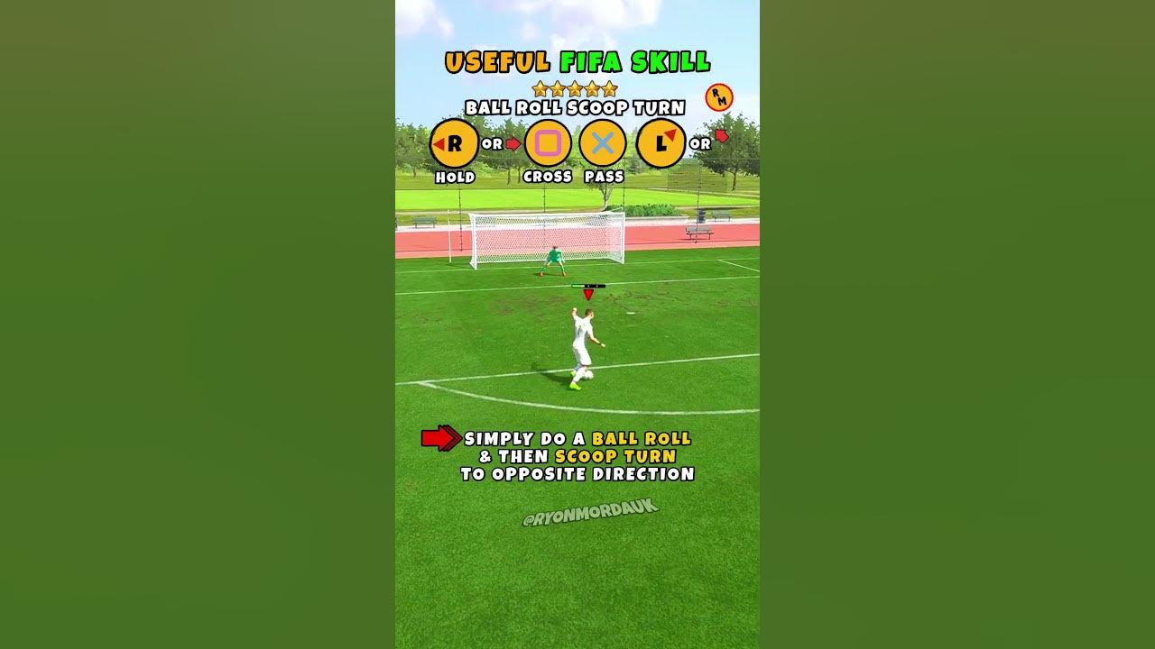 ball-roll-scoop-turn-useful-fifa-skills-youtube