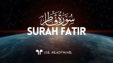 Surah Fatir (34-35) سورة فاطر | Muhammad Abdu
