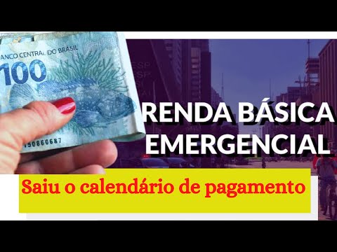 Saiu o CALENDÁRIO DE PAGAMENTO DO RENDA BÁSICA EMERGENCIAL! Veja quando você recebe o benefício