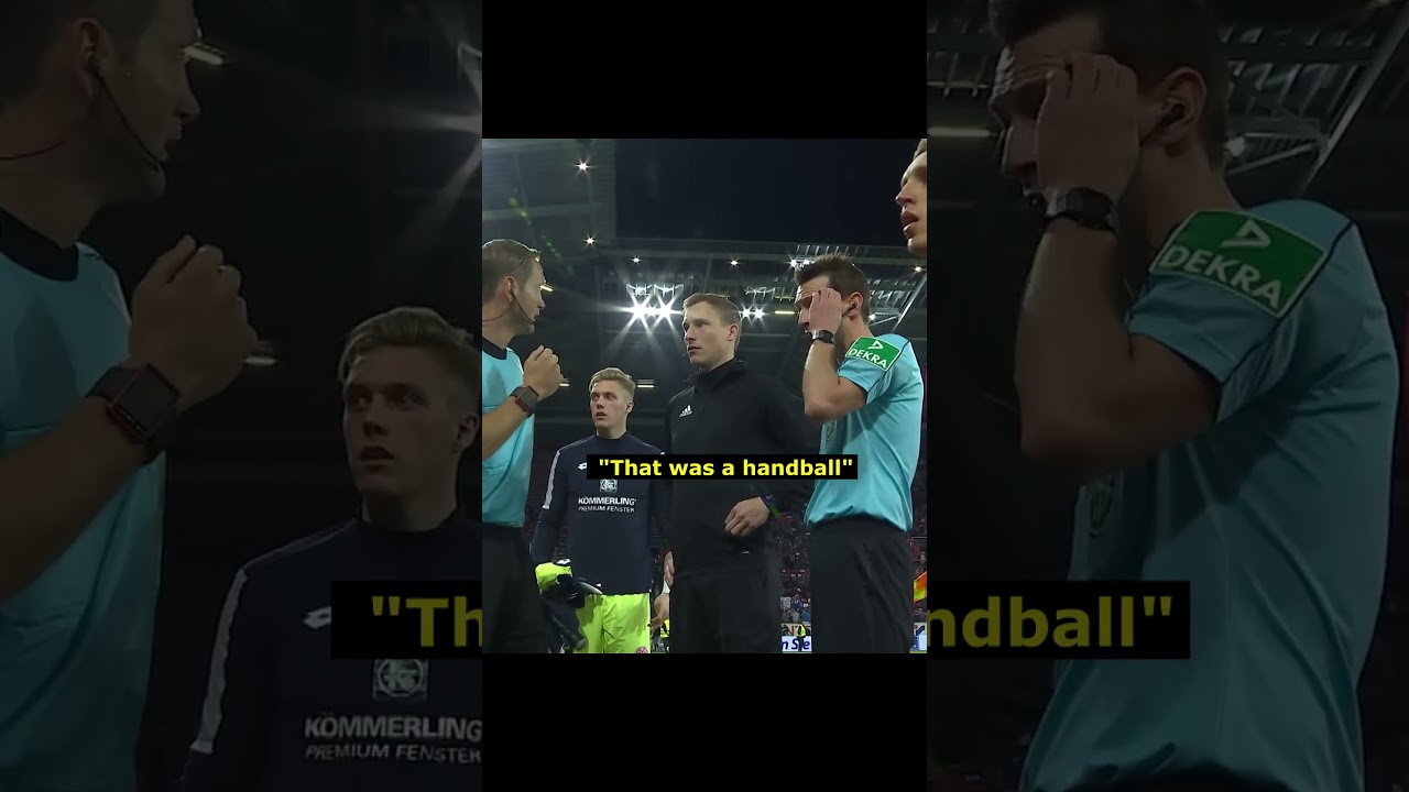 Unpredictable VAR Moments in Football 📺 #shorts #football #footballshorts