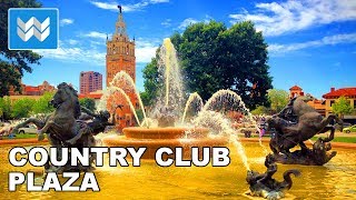Walking Around Country Club Plaza In Kansas City, Missouri