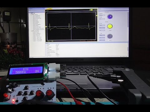 DDS Function Signal Generator Frequenzgenerator Tutorial Test