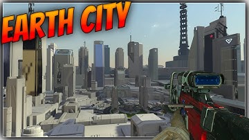 This Map Covers The ENTIRE Forge Canvas in Halo Infinite! (EARTH CITY)