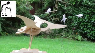 Pteranodon Automaton outdoor diorama