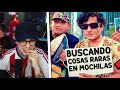 Juansguarnizo reacciona a buscando cosas raras en mochilas  islas vlogs