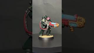 How to Paint Dark Angels Helblaster, and Plasma! a Space Marine Painting tutorial