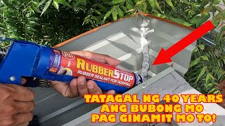 TATAGAL NG 40 YEARS ANG BUBONG MO SA PAG GAMIT NITO AT ADVANTAGE NG PAG GAMIT NG RIBTYPE ROOF