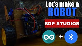 How to make a Arduino Based Robot At Home|| DIY Project||SDP STUDIOS