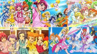 Final Tribute To Smile Precure Glitter Force And Dokidoki Precure Glitter Force Doki Doki