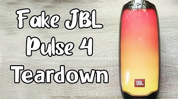Fake JBL Pulse 4 Teardown / disassembly Tutorial